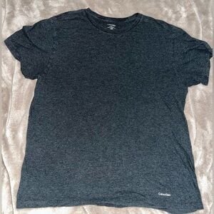 Calvin Klein Women’s Gray Short Sleeve Tee Shirt Size Large